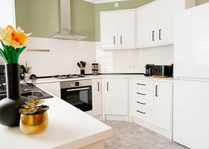 Semesterbostad Stylish 3 Bed, Wifi, Dog Friendly, Walks